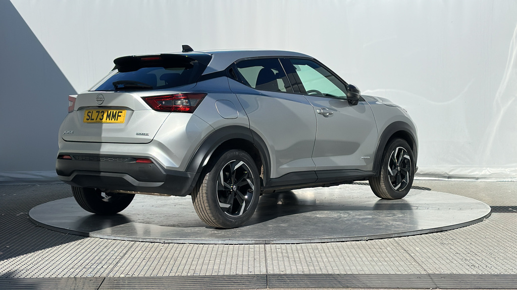 Nissan Juke 1.6 N-connecta Suv Hybrid Euro 6 SL73MMF Silver #6