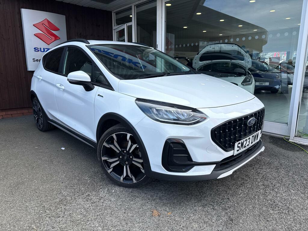 Ford Fiesta 1.0T Ecoboost Mhev Active X Edition Hatchback White