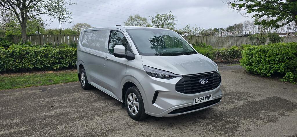 Ford Transit Custom 2.0 280 Ecoblue Limited Panel Van Manua Silver