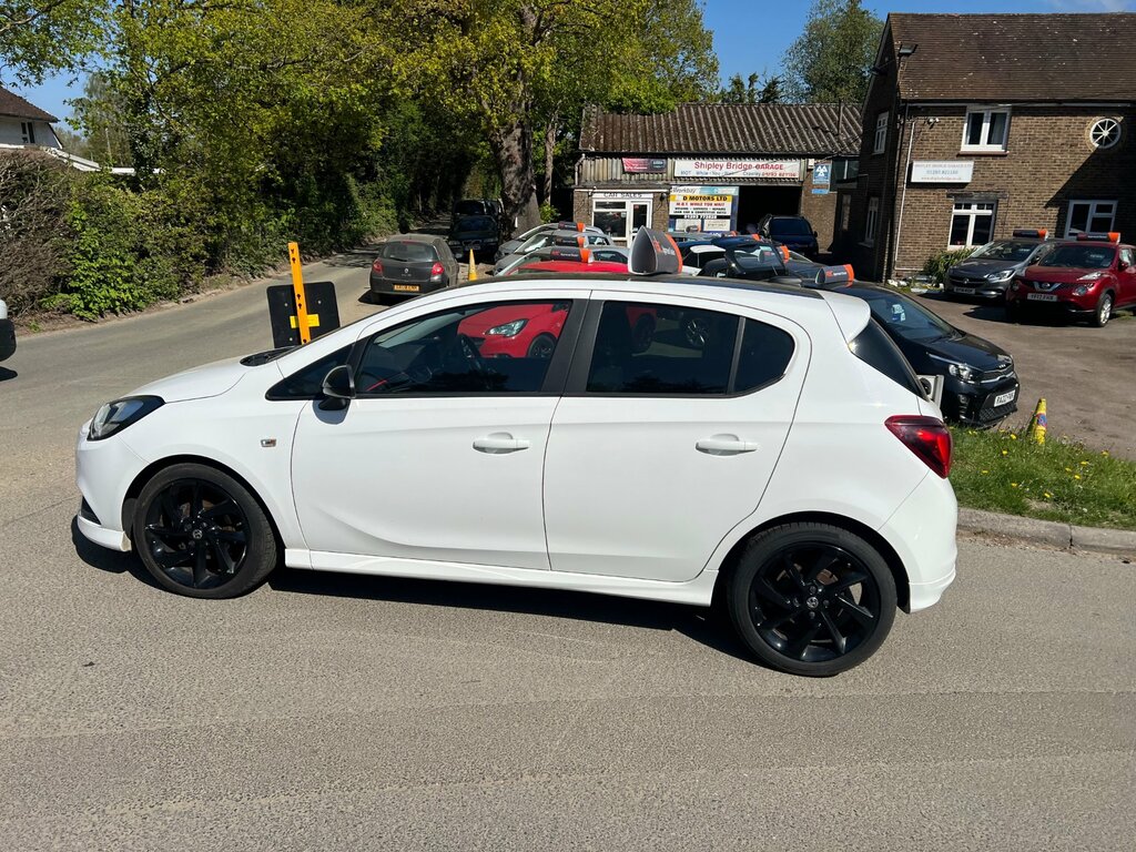 Vauxhall Corsa 1.4I Ecotec Sri VX Line Nav Black Hatchback Pe SA68EEZ White #2