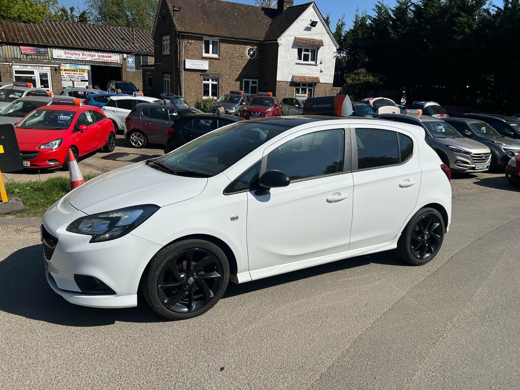 Vauxhall Corsa 1.4I Ecotec Sri VX Line Nav Black Hatchback Pe White