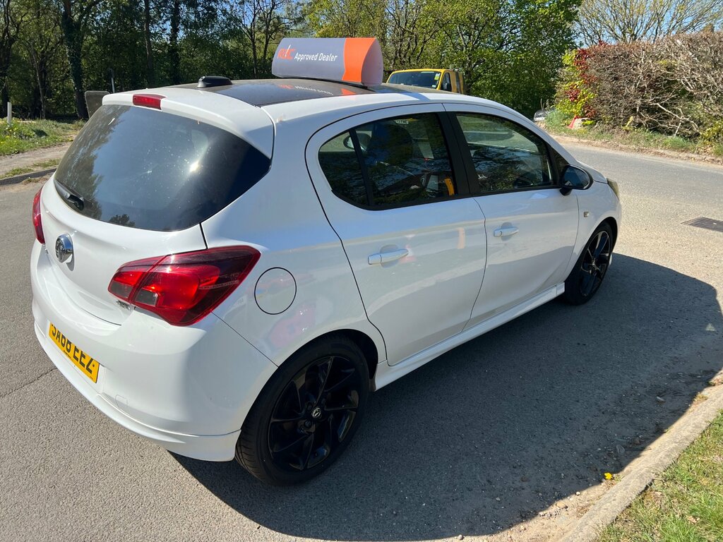 Vauxhall Corsa 1.4I Ecotec Sri VX Line Nav Black Hatchback Pe SA68EEZ White #5