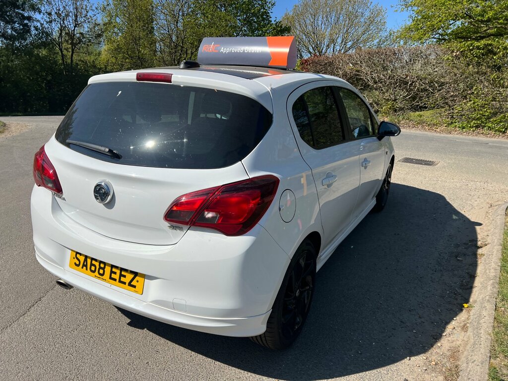 Vauxhall Corsa 1.4I Ecotec Sri VX Line Nav Black Hatchback Pe SA68EEZ White #4