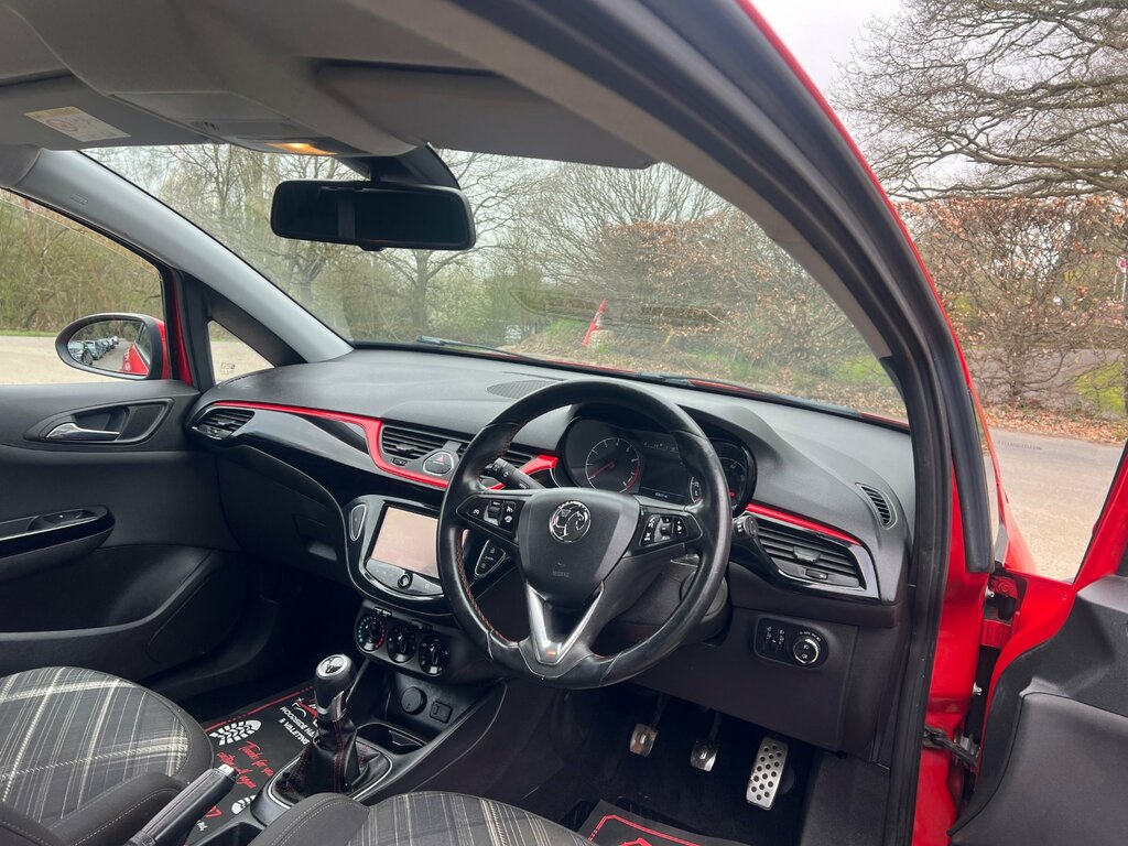 Vauxhall Corsa 1.4I Ecoflex Sri Hatchback Euro PK15HDJ Red #6
