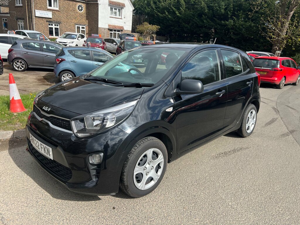 Kia Picanto 1.0 Dpi 1 Hatchback Euro 6 Ss Black