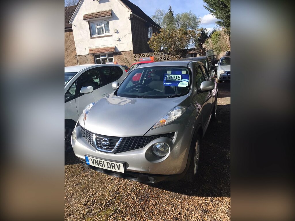 Nissan Juke 1.6 Acenta Suv Euro 5 117 Ps VN61DRV Silver #3