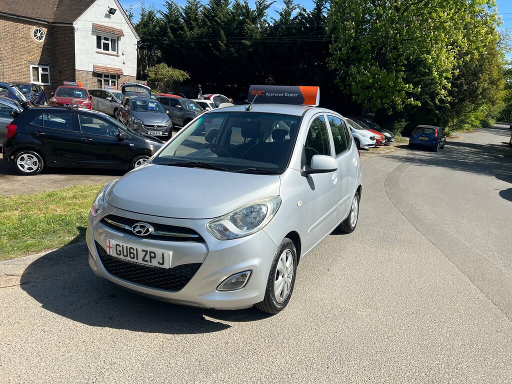 Hyundai I10 1.2 Active Hatchback Euro 5 85 Silver