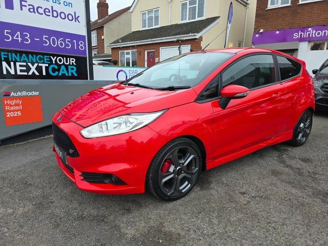 Ford Fiesta Ecoboost St-2 Hatchback SM17GCV Red #2