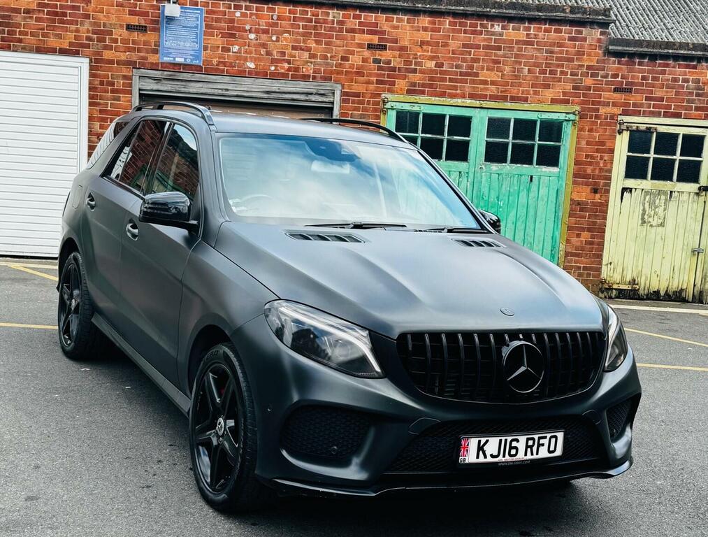 Mercedes-Benz GLE Class 3.0 Gle350d V6 Amg Line G-tronic 4Matic Euro 6 S KJ16RFO Silver #2