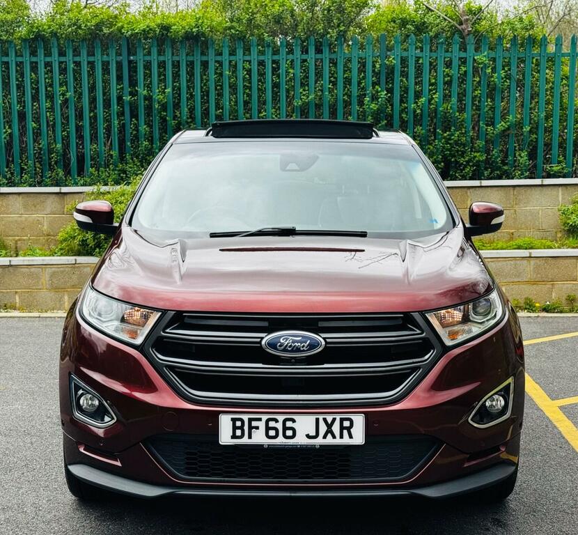 Ford Edge 2.0 Tdci Sport Powershift Awd Euro 6 Ss BF66JXR Red #3
