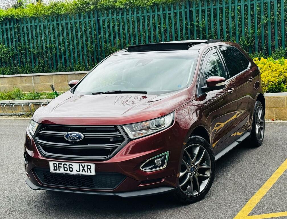Ford Edge 2.0 Tdci Sport Powershift Awd Euro 6 Ss BF66JXR Red #5