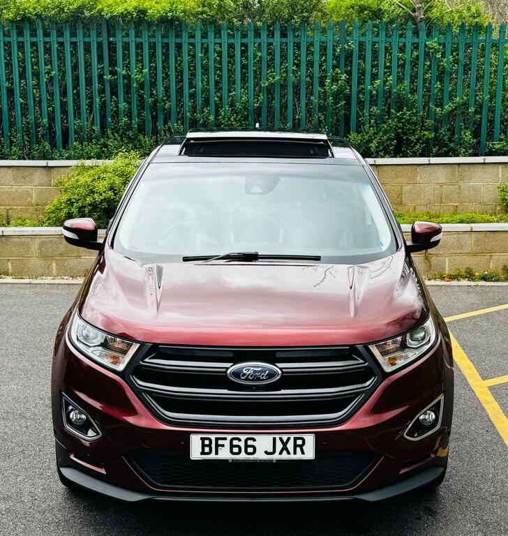 Ford Edge 2.0 Tdci Sport Powershift Awd Euro 6 Ss BF66JXR Red #4