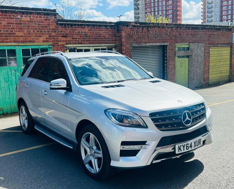 Mercedes-Benz M Class 3.0 Ml350 V6 Bluetec Amg Line G-tronic 4Wd Euro 6 KY64XUR Silver #5