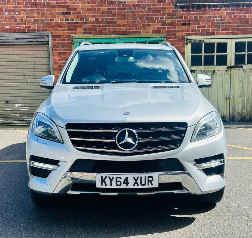 Mercedes-Benz M Class 3.0 Ml350 V6 Bluetec Amg Line G-tronic 4Wd Euro 6 KY64XUR Silver #2