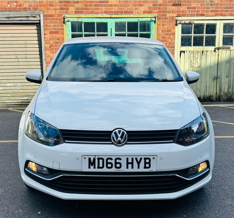 Volkswagen Polo 1.2 Tsi Bluemotion Tech Match Edition Dsg Euro 6 MD66HYB White #2