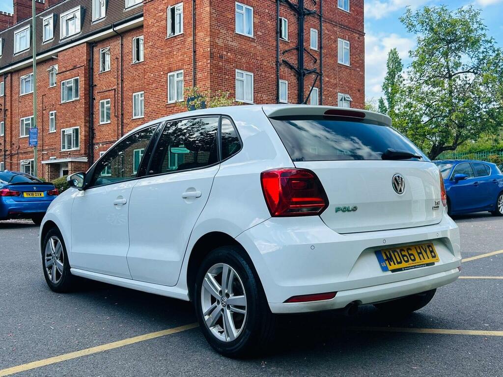 Volkswagen Polo 1.2 Tsi Bluemotion Tech Match Edition Dsg Euro 6 MD66HYB White #4