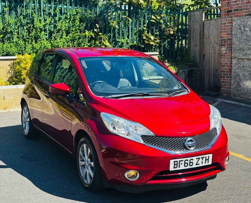 Nissan Note 1.2 Dig-s Tekna Xtron Euro 6 Ss BF66ZTH Red #2