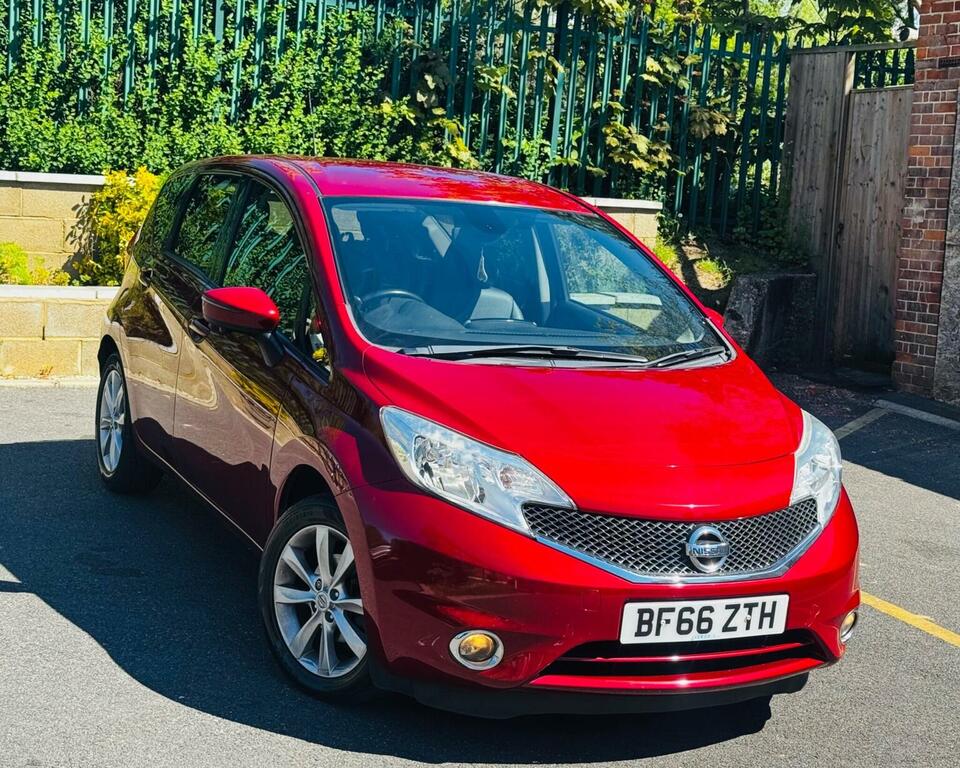 Nissan Note 1.2 Dig-s Tekna Xtron Euro 6 Ss Red