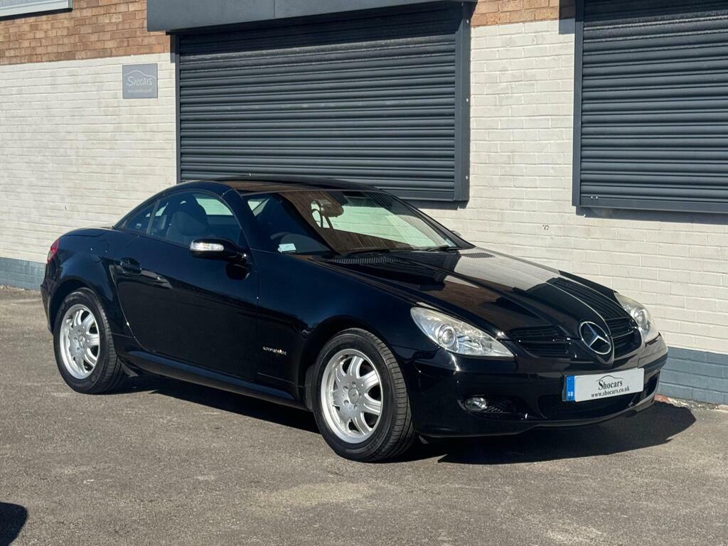 Mercedes-Benz SLK 1.8 Slk200 Kompressor Black #2