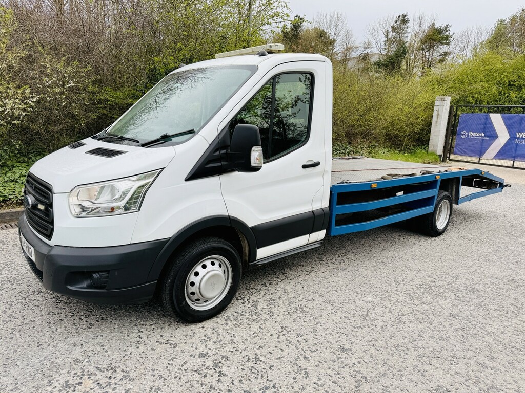 Ford Transit Custom Pickup White