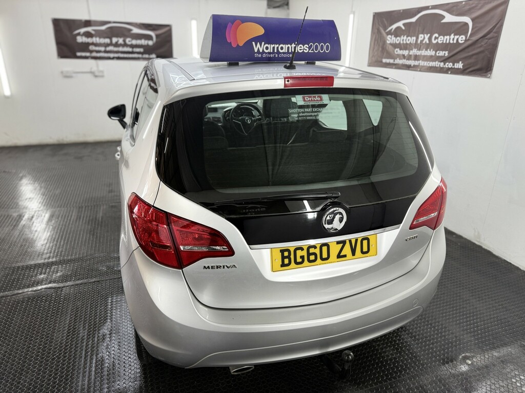 Vauxhall Meriva 1.7 Cdti Exclusiv BG60ZVO Silver #6