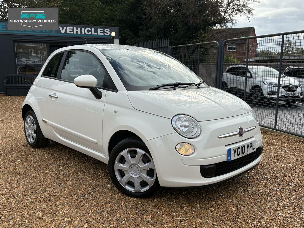 Fiat 500 1.4 Pop Hatchback Euro 5 S S White #6
