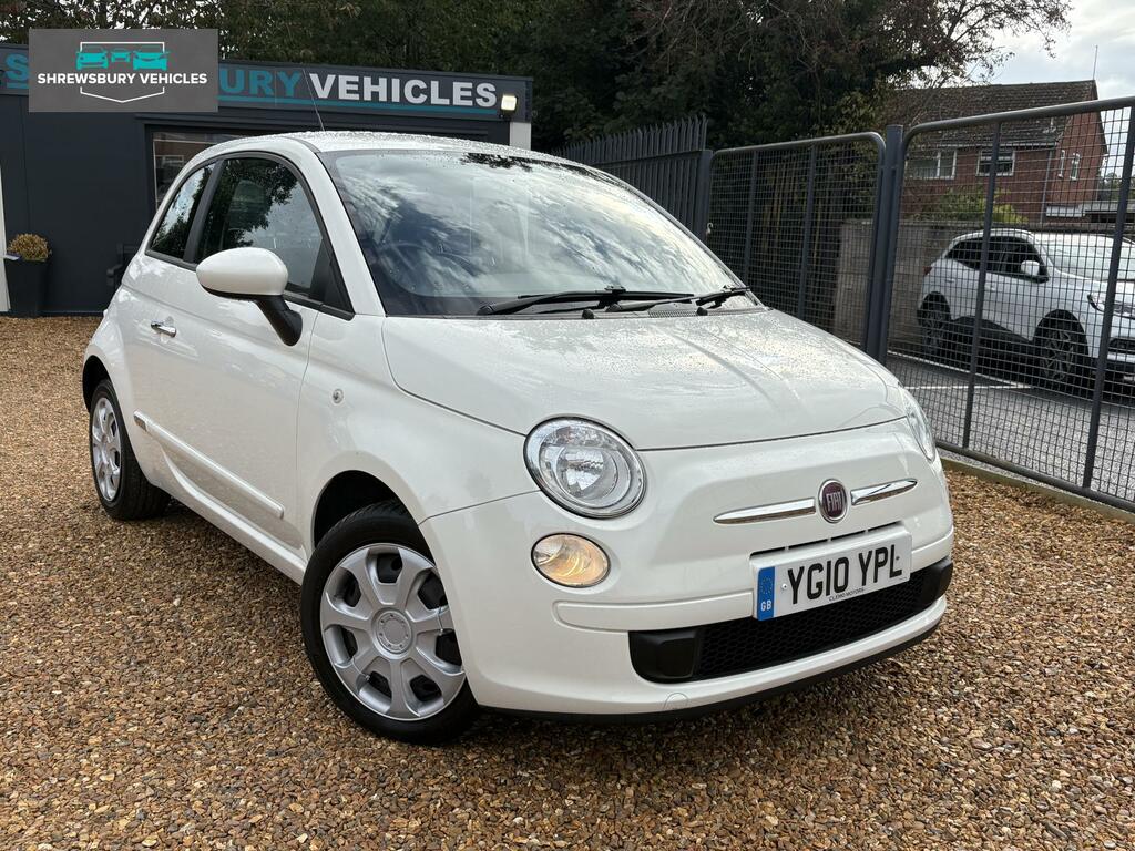 Fiat 500 1.4 Pop Hatchback Euro 5 S S White #5