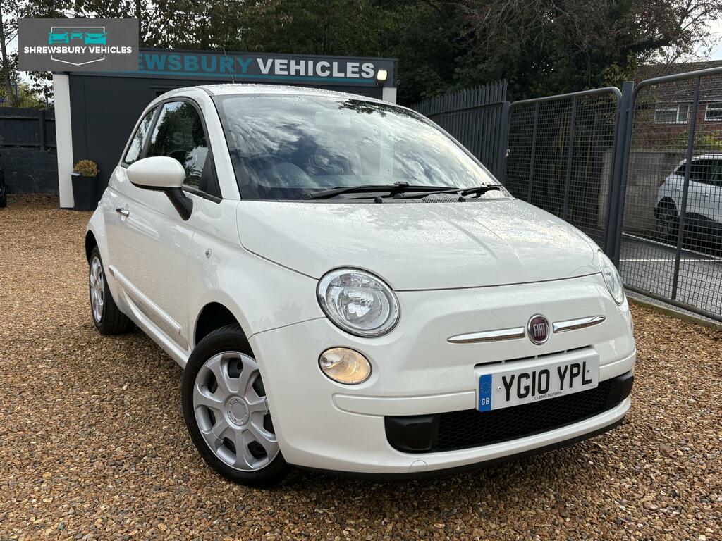 Fiat 500 1.4 Pop Hatchback Euro 5 S S White #4