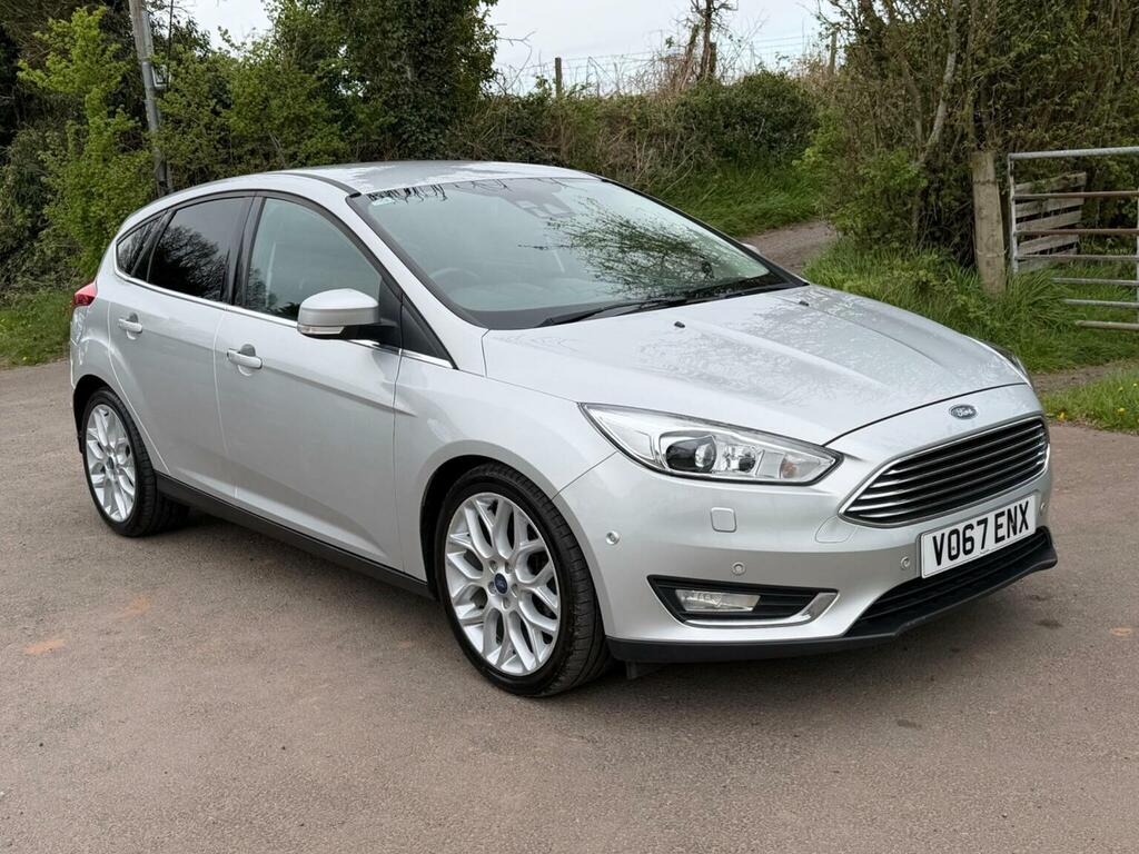 Ford Focus Hatchback 1.5 Tdci Titanium X Euro 6 Ss 20 Silver