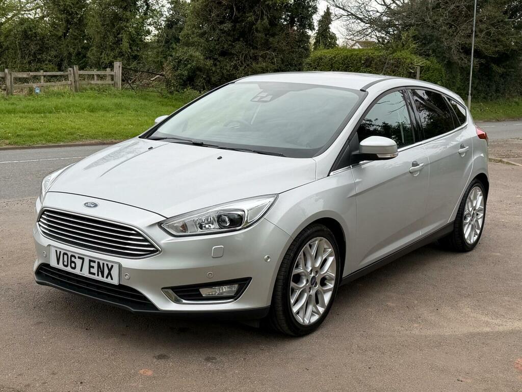 Ford Focus Hatchback 1.5 Tdci Titanium X Euro 6 Ss 20 VO67ENX Silver #5