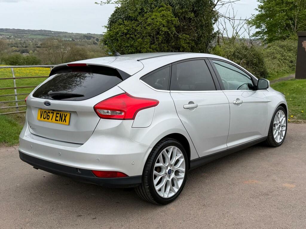 Ford Focus Hatchback 1.5 Tdci Titanium X Euro 6 Ss 20 VO67ENX Silver #2