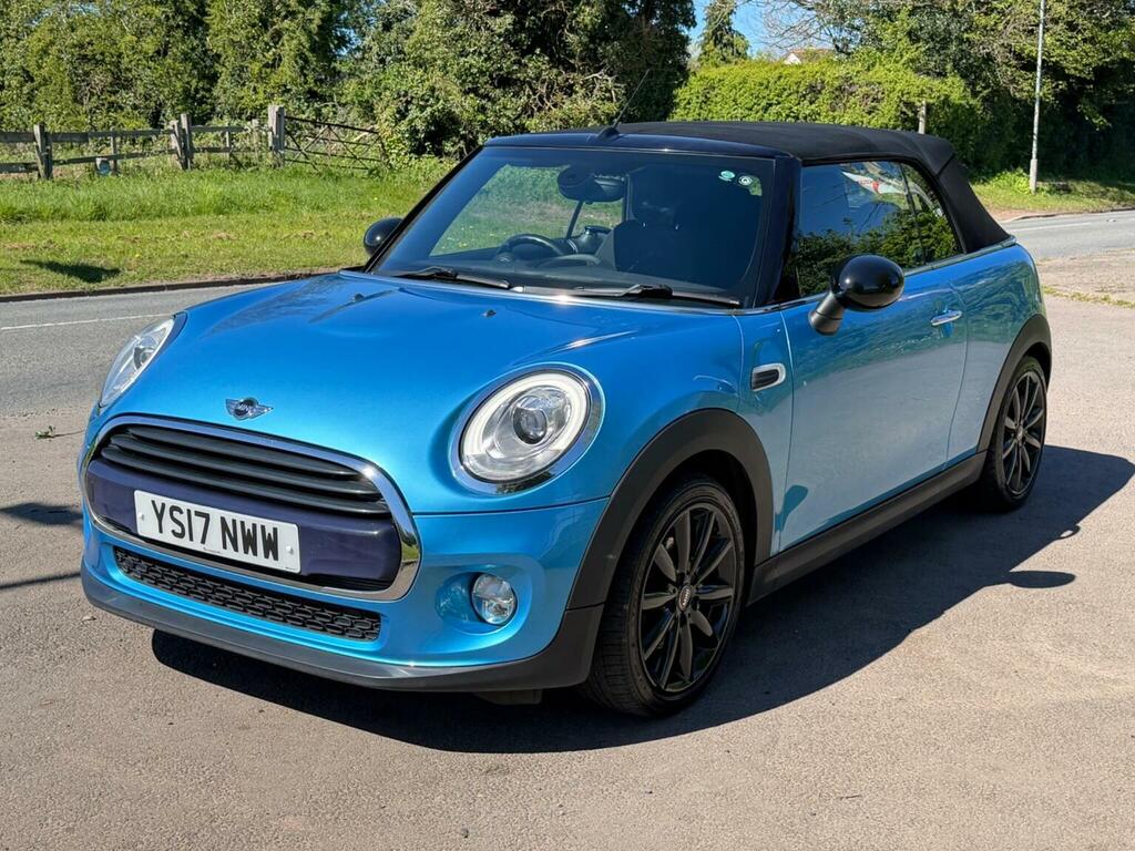 Mini Convertible Convertible 1.5 Cooper Euro 6 Ss 201717 YS17NWW Blue #5