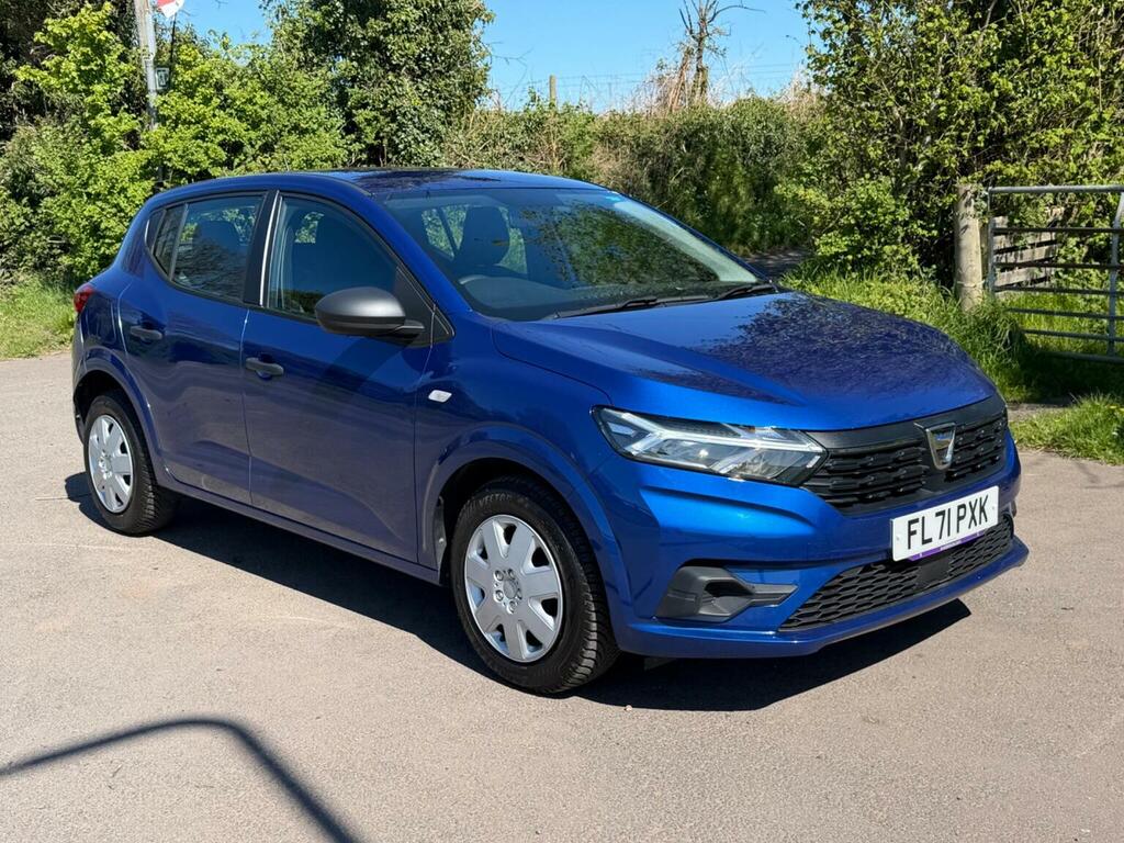 Dacia Sandero Hatchback 1.0 Tce Essential Euro 6 Ss 2021 Blue