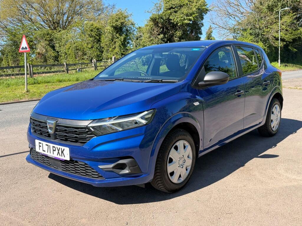 Dacia Sandero Hatchback 1.0 Tce Essential Euro 6 Ss 2021 FL71PXK Blue #5
