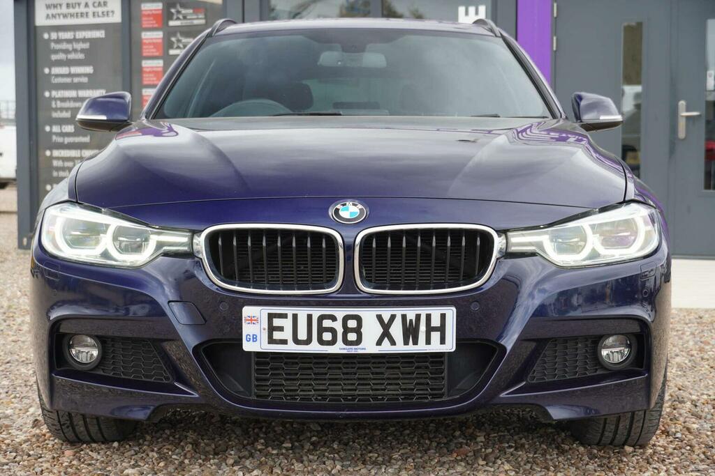 BMW 3 Series 3.0 330D M Sport Touring Xdrive Euro 6 Ss EU68XWH Blue #3