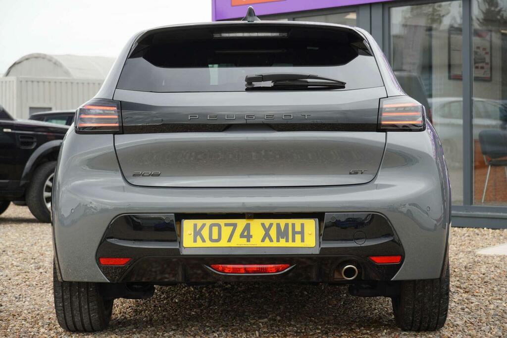 Peugeot 208 1.2 Puretech Gt Euro 6 Ss KO74XMH Grey #5