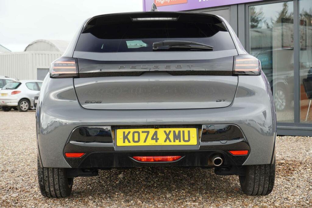 Peugeot 208 1.2 Puretech Gt Euro 6 Ss KO74XMU Grey #5