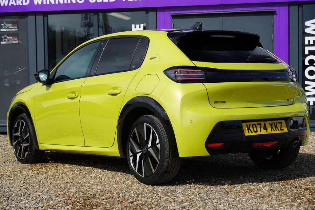 Peugeot 208 1.2 Puretech Gt Euro 6 Ss Yellow