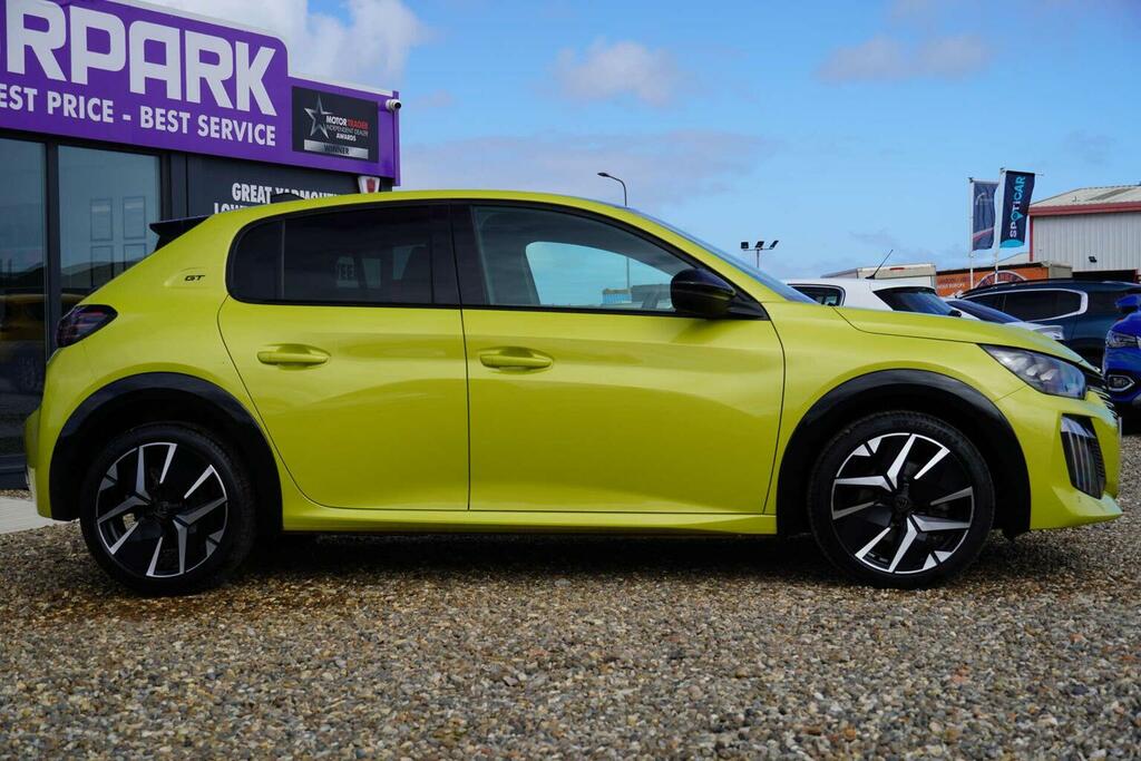 Peugeot 208 1.2 Puretech Gt Euro 6 Ss KO74XKZ Yellow #4