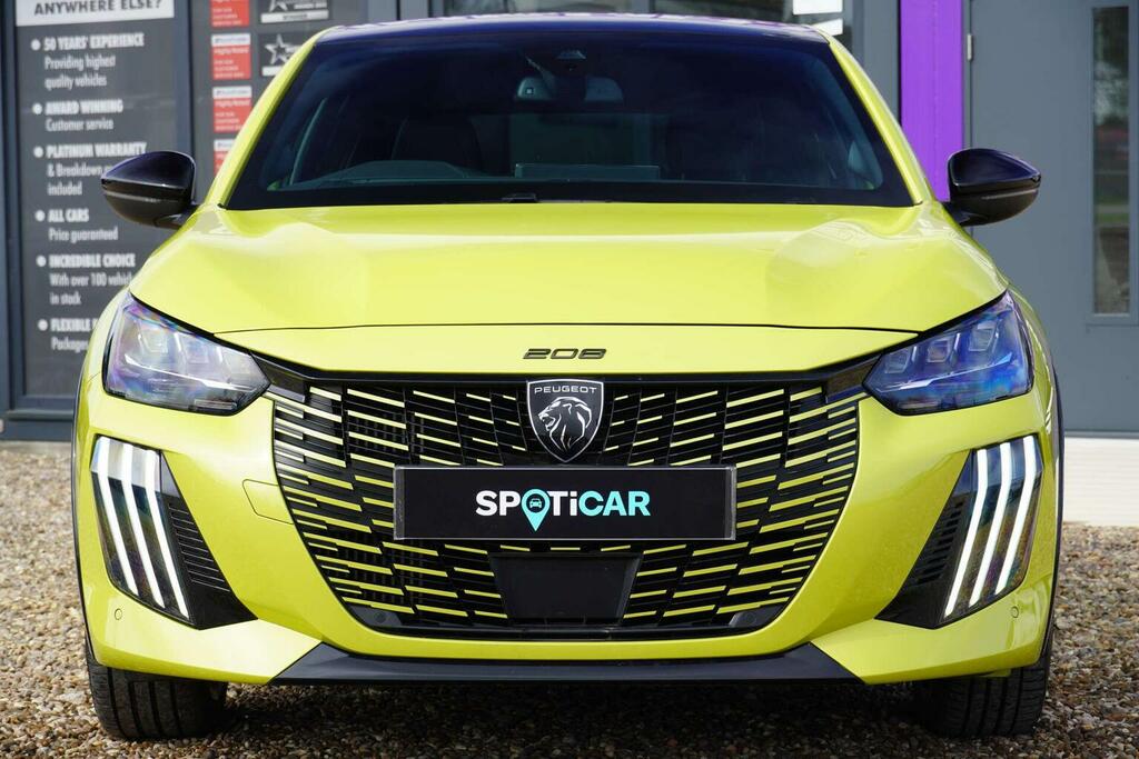 Peugeot 208 1.2 Puretech Gt Euro 6 Ss KO74XKZ Yellow #3