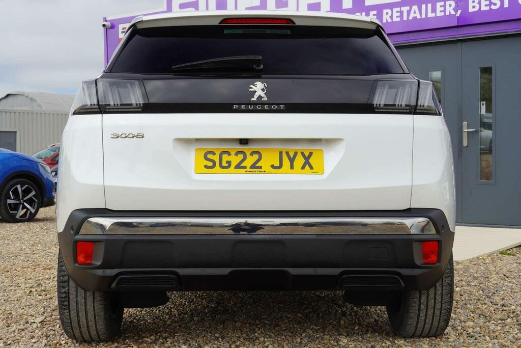 Peugeot 3008 1.2 Puretech Allure Euro 6 Ss SG22JYX White #5