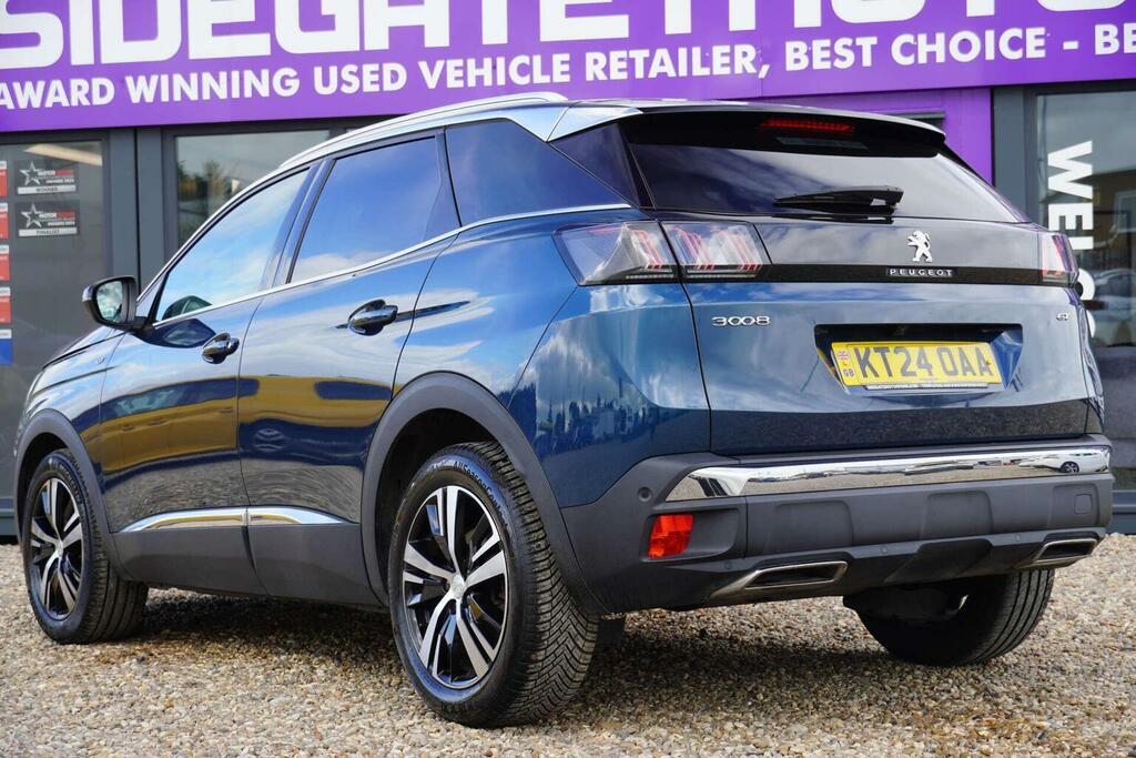 Peugeot 3008 1.2 Puretech Gt Eat Euro 6 Ss Blue