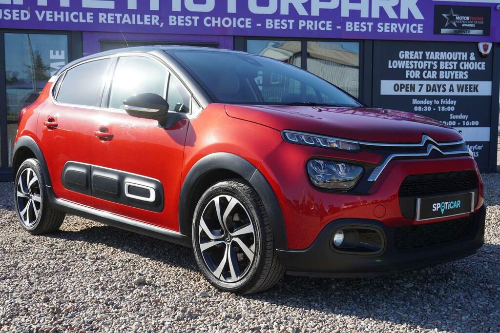 Citroen C3 1.2 Puretech Shine Plus Euro 6 Ss BT71JVC Red #5