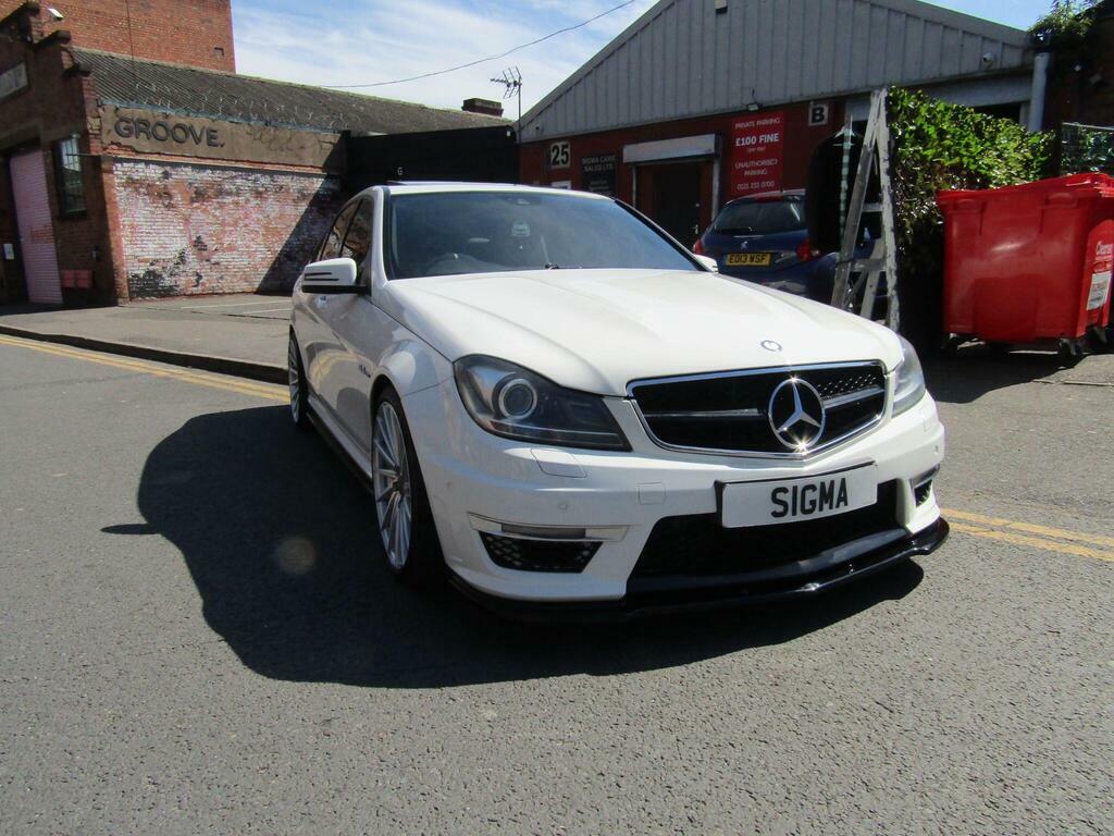 Mercedes-Benz C Class 6.3 C63 V8 Amg Edition 125 Spds Mct Euro 5 White