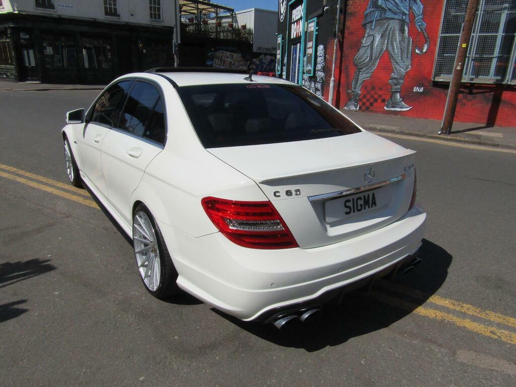 Mercedes-Benz C Class 6.3 C63 V8 Amg Edition 125 Spds Mct Euro 5 White #4