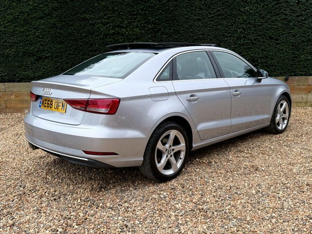 Audi A3 2018 1.5 Tfsi Cod 35 Sport Saloon Manua KE68OFM Silver #3