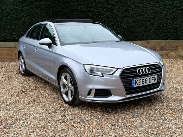 Audi A3 2018 1.5 Tfsi Cod 35 Sport Saloon Manua Silver