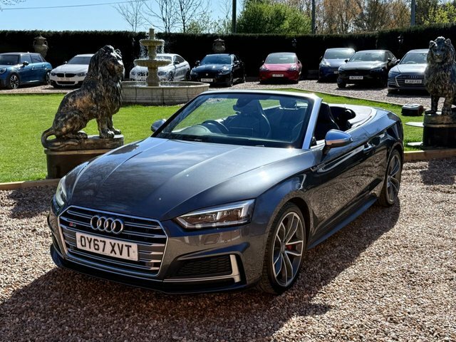 Audi S5 2017 3.0 Tfsi V6 Cabriolet Tiptronic Qu Grey