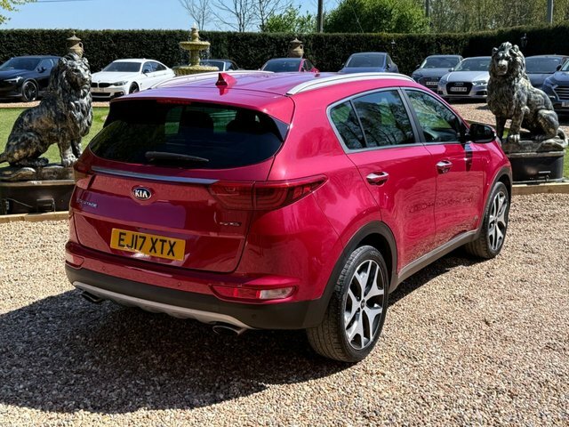 Kia Sportage 2017 1.6 T-gdi Gt-line Suv Dct Awd Euro EJ17XTX Red #2