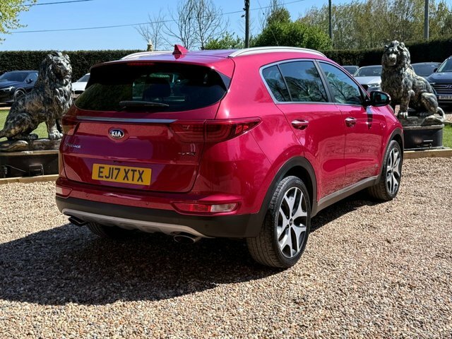Kia Sportage 2017 1.6 T-gdi Gt-line Suv Dct Awd Euro EJ17XTX Red #6